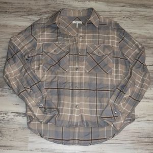 Rag and Bone cropped cotton shirt